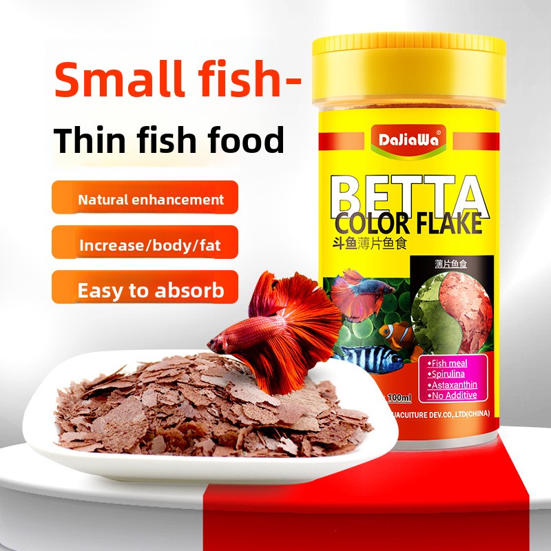 DaJiaWa Spirulina-Flockenfisch – Tetra Food Betta Flakes Bewertung und Preis